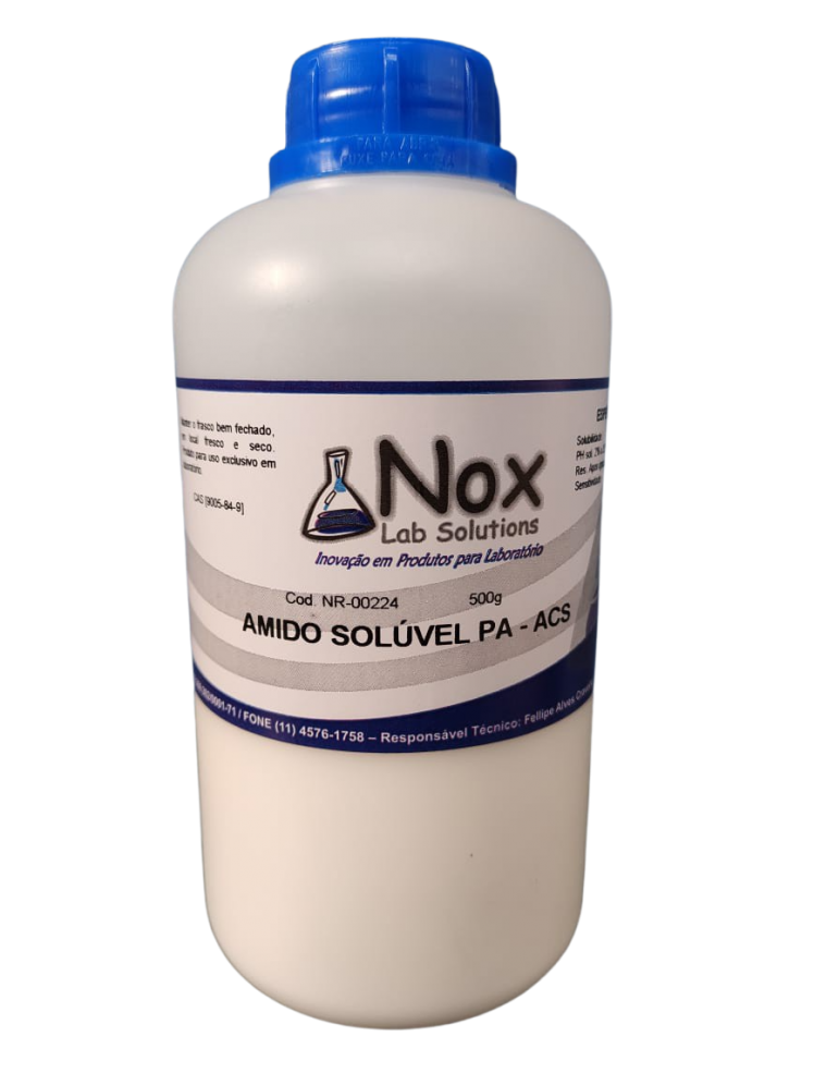 Amido Soluvel Pa Acs G Reagentes Qu Micos Nox Solutions