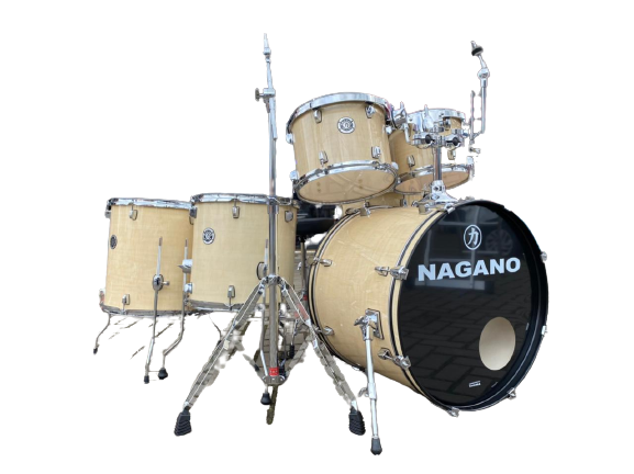 Bateria Nagano Garage Rock 22 Natural Clear