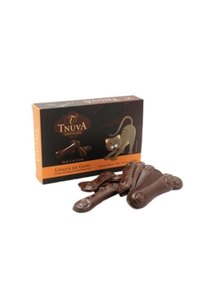 Chocolate Vegano Lingua De Gato Tnuva G