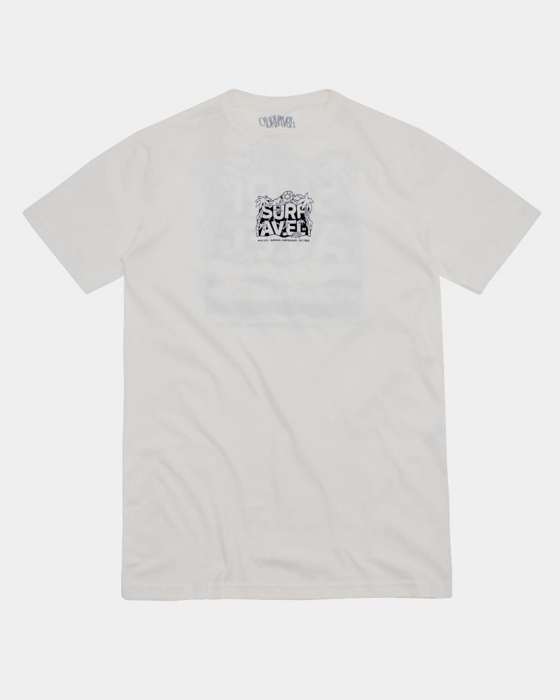 Camiseta Surfavel Wild Life Creme MARCAS SURFAVEL Dope Shop