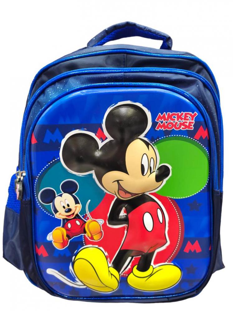 Mochila Mickey Mouse Aberturas E Al As Ajust Veis Volta S