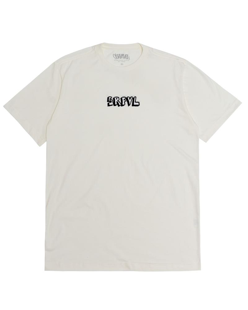 Camiseta Surfavel Embroidered Letters Off White Camisetas