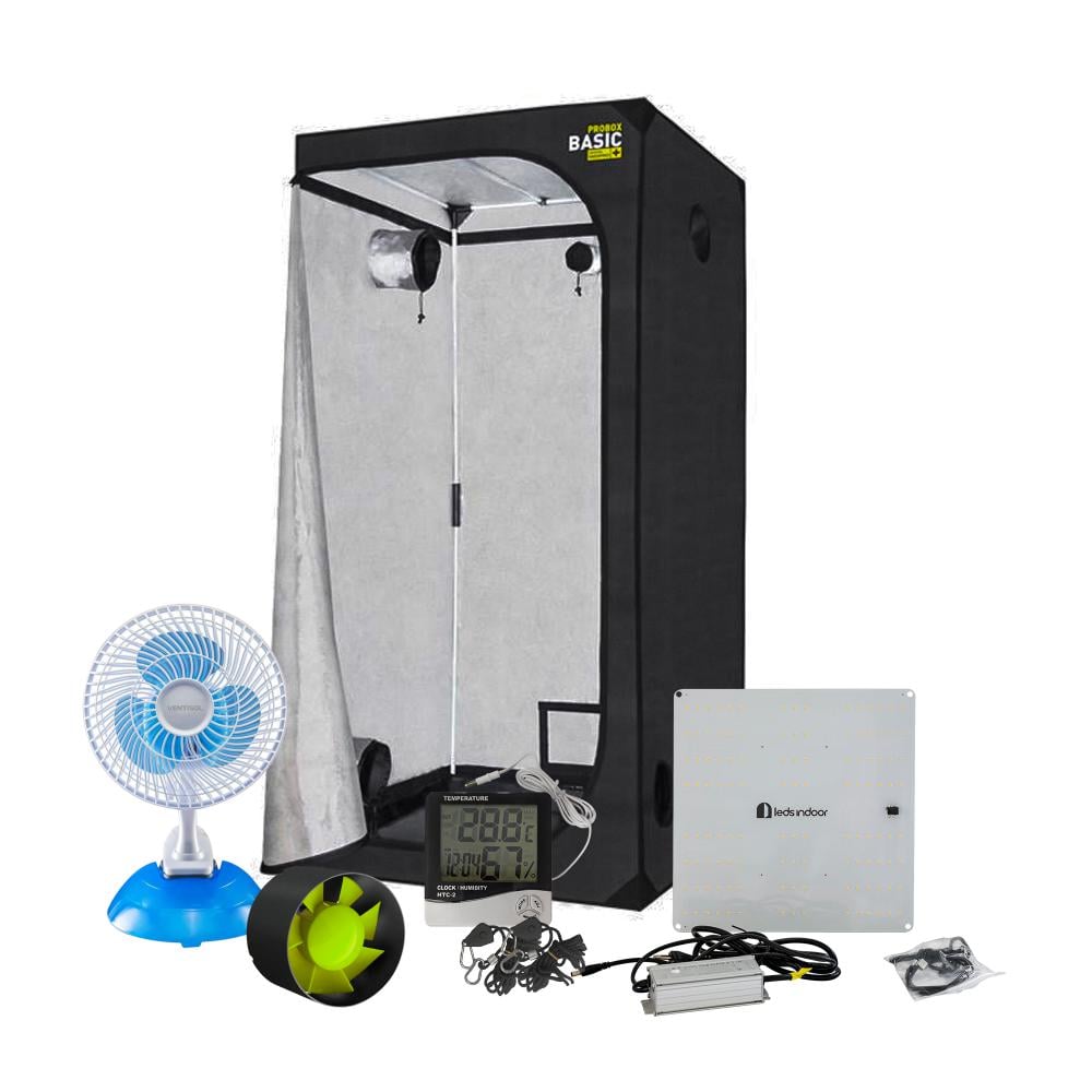 Kit De Cultivo Estufa Probox Basic Quantum Board 60w 40x40x160cm