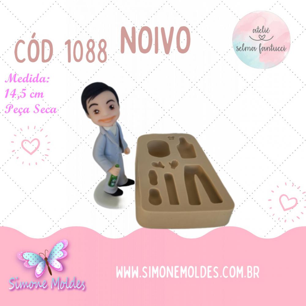 Noivo Moldes de Silicone Coleção Selma Fantucci Simone Moldes