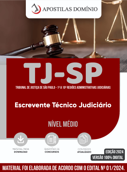 Vade Mecum Concurso Escrevente T Cnico Judici Rio Tjsp Loja