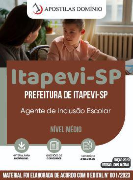 Apostila Prefeitura de Itapevi SP 2023 Agente de Inclusão Escolar