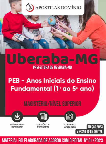 Apostila Prefeitura De Uberaba Mg Peb Anos Iniciais Do Ensino