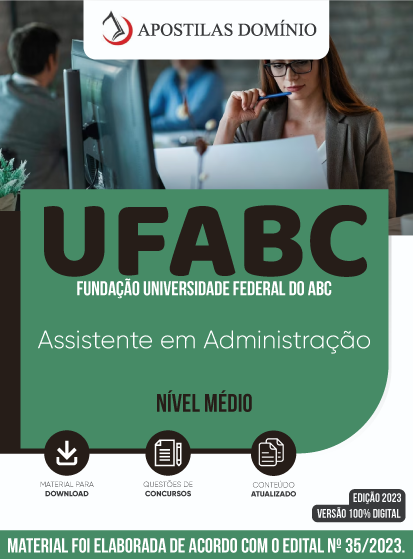 Apostila UFABC 2023 Assistente em Administração APOSTILAS POR