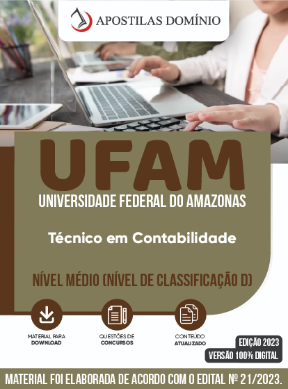 Apostila Ufam T Cnico Em Contabilidade N Vel De Classifica O