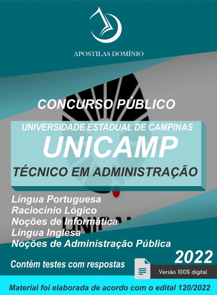 Apostila Unicamp Profissional Para Assuntos Administrativos