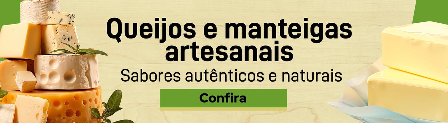Manteigas e queijos