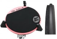 Pad de Estudo Gorilla Soft Pad 12" Rosa PGSFRO12 borrachas duas densidades tecnologia micro bolha