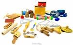 Bandinha Rítmica JOG Vibratom P3680 Kit 34 Peças Instrumentos de Percussão (Musicalização Infantil)