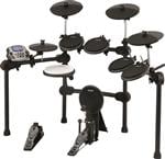 Bateria Eletrônica X-Pro C. Ibañez ED100 Pads Dual Zone, 3 Pratos com Choke e Permite Pedal Duplo