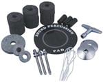 Kit SOS Gibraltar SC-DTK Kit de Reparos com 21 Peças Feltros, Chaves, Parafusos, etc (019355)