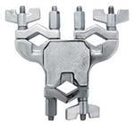 Clamp Gibraltar SC-4429 com 3 Conexões Multiuso para Holders, Extensores e Acessórios (019447)