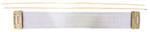 Esteira de Caixa Pearl S-033N Aço Carbono Cromada 12" com 16 Fios