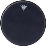 Pele Remo Emperor Black Suede 08" Filme Duplo Preta (11511)