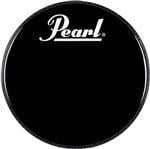 Pele de Bumbo Pearl Protone Resposta Bumbo 18" Black com Muffle Abafador Interno PTH-18PL