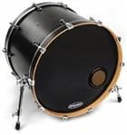 Pele Evans Emad Resonant Black 18" c/ Anel Abafador e Duto de Ar (010075)
