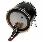 Pele Evans Emad2 Clear 24" c/ 2 Anéis Abafadores e Filme Duplo (011408)