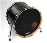 Pele Evans EQ3 Resonant Black 18" com anel abafador e furo de 5" (013667)