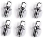 Parafuso Pearl KB-508/6 e 508D/6 Kit com 6 Unidades Rosca M5 com 8mm para Cardã e Pedais
