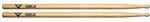 Baqueta Vater Power 5B VHP5BW em Hickory Made in USA padrão 5B mais comprida e ponta arredondada