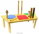 Percussão JOG Vibratom Baby Geométrica P3697 com Reco-reco, Maraca (Musicalização Infantil) 16500