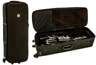 Semi Case Solid Sound para Ferragens com Rodinhas e Acabamento Interno em Pele Sintética 90cm (9100)