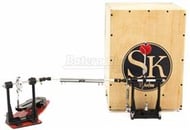 Pedal de Cajón Bauer TPC18 com Acionamento por Eixo Cardã e Batedor Extra Macio