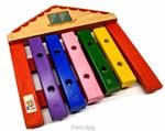 Xilofone JOG Vibratom P2114 Casa 5 Teclas Diatonico (Musicalização Infantil) 16509