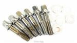 Parafusos de Afinação Torelli TA071 com 22mm (2,2cm) para Tons e Caixas Kit com 6 Unidades