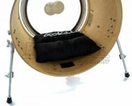 Abafador de Bumbo Gorilla AB45 para Todas as Medidas de Bumbo com colante para fixar no casco