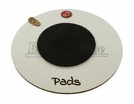 Abafador e Pad de Estudo Alecrim Percussive 12" para usar nos estudos ou abafador de tambores