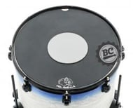 Abafador Gorilla AG16C para Tons de 16" Cinza Modelo Emborrachado Compatível como Pad de Estudo