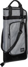 Bag de Baquetas Meinl Classic Woven Stick Bag Grey MCSBGY tecido cinza diversas divisões e padrão top