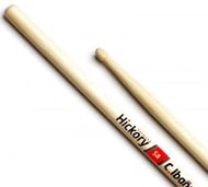Baqueta C. Ibañez Hickory 5AH Padrão 5A Clássica Madeira Made in USA Top com Ponta de Madeira