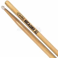 Baqueta C. Ibañez Hickory 5ANH Padrão 5A Clássica com ponta de nylon Made in USA