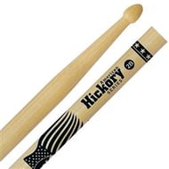 Baqueta Liverpool American Hickory Series 2B Clássica HY-2BM Ponta de Madeira