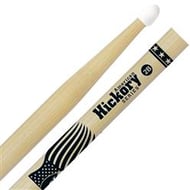 Baqueta Liverpool American Hickory Series 2B Nylon Clássica HY-2BN Ponta de Nylon