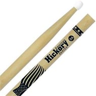 Baqueta Liverpool American Hickory Series 5A Nylon Clássica HY-5AN Ponta de Nylon