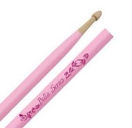 Baqueta Liverpool Bella Series Marfim Padrão 5B Rosa LB-5BM com Ponta de Madeira