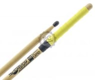 Baqueta Spanking by Zellmer Comfort Grip 5B com Ponta de Nylon Amarela cabo emborrachado e menos lisa (116745)