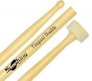 Baqueta Tipo Mallets Híbrida Spanking by Zellmer Linha Natural Timpani Double (4111)