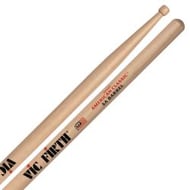 Baqueta Vic Firth American Classic Hickory "Padrão 5A" Barrel Tip com Ponta de Barril (10261)
