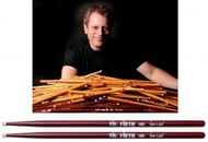 Baqueta Vic Firth Signature Dave Weckl "Padrão 5A/5B" Modelo Clássico Vermelho (1506)