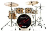 Bateria Odery Equalizer EQ.180 Pure Natural 18",10",12",14" com Ferragens e Cascos com Maple