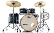 Bateria Pearl Decade Maple Deep Forest Burst 22",10",12",16" com Kit de Ferragens 830