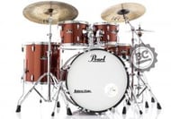 Bateria Pearl Roadshow Burnt Orange Sparkle 22",10",12",16" com ferragens TAPETE e CAMISETA GRÁTIS